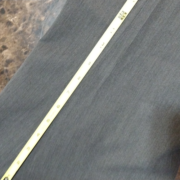 EXPRESS size 10R Gray Dress Pants Editor Fit - Picture 7 of 11